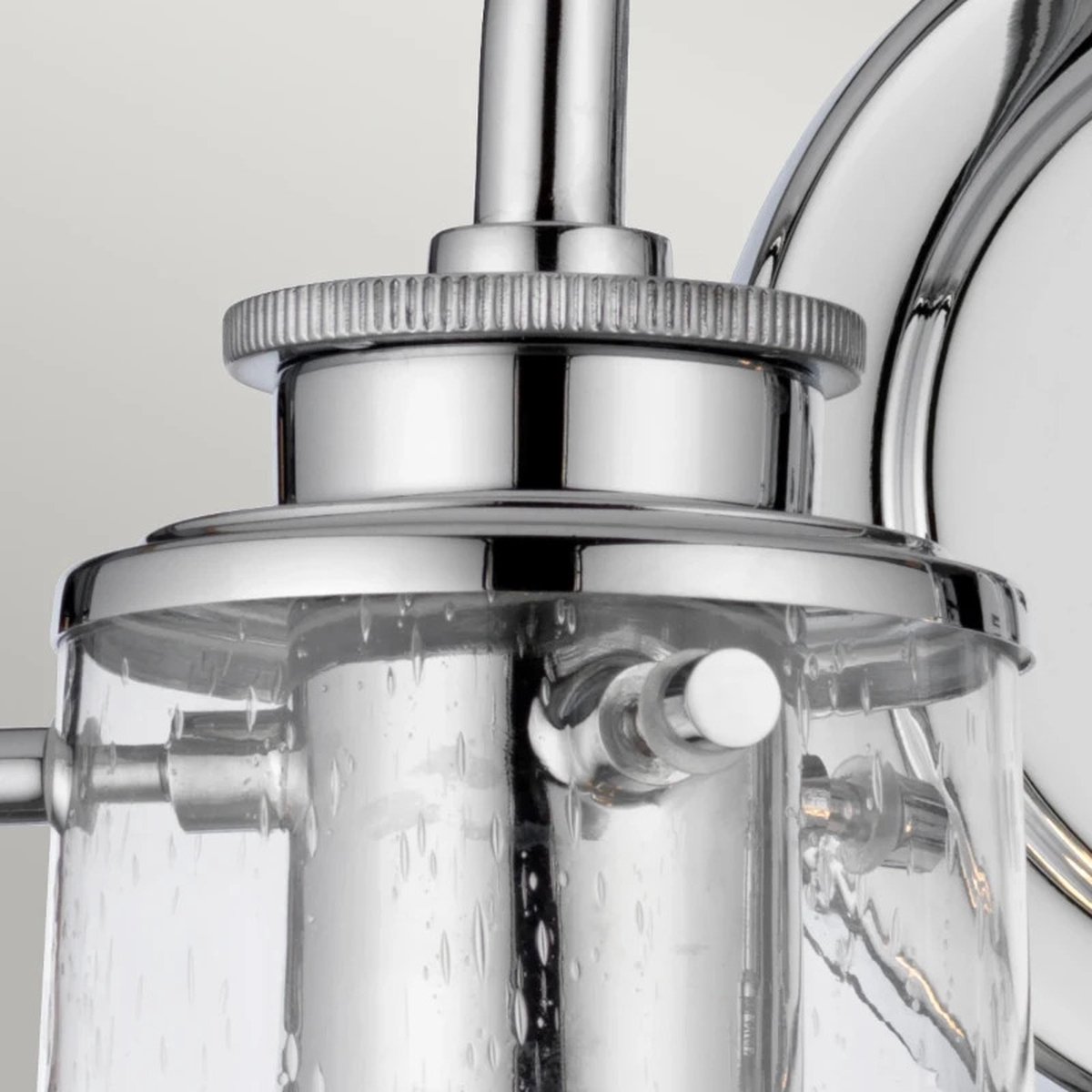 Kichler LED Wandlamp Braelyn | 2X E27 Max 40W | IP44 | Polished Chrome