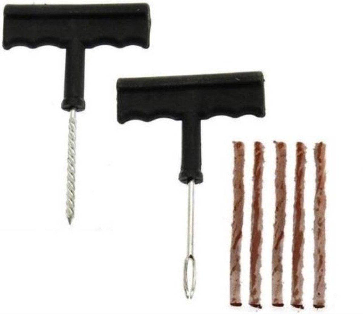 *** Autoband Gat reparatie - Vakantie ToolHerstel snel en eenvoudig banden met de Heble® reparatieset - inclusief 5 proppen en bandenprop! van Heble® ***