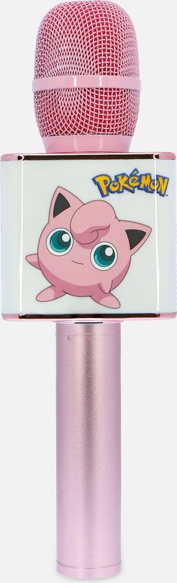 Pokémon - draadloze karaoke microfoon voor kids - met speaker - met stemopname