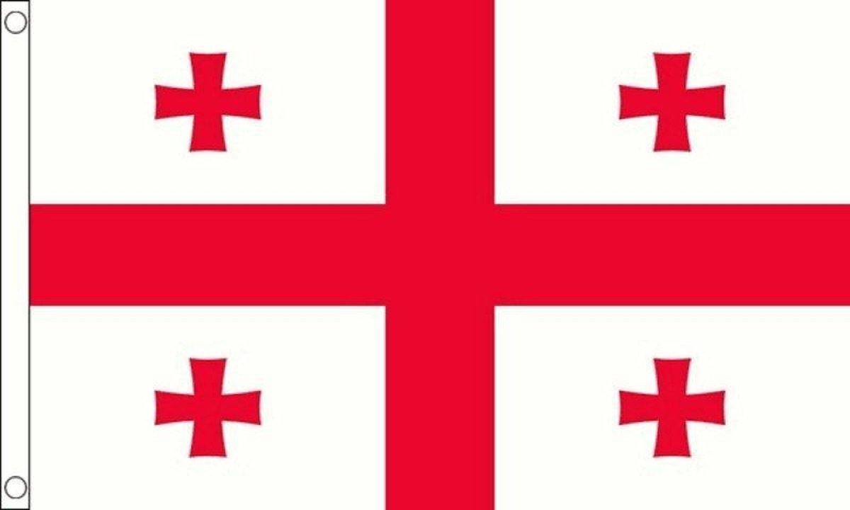 Vlag Georgie 90x150cm