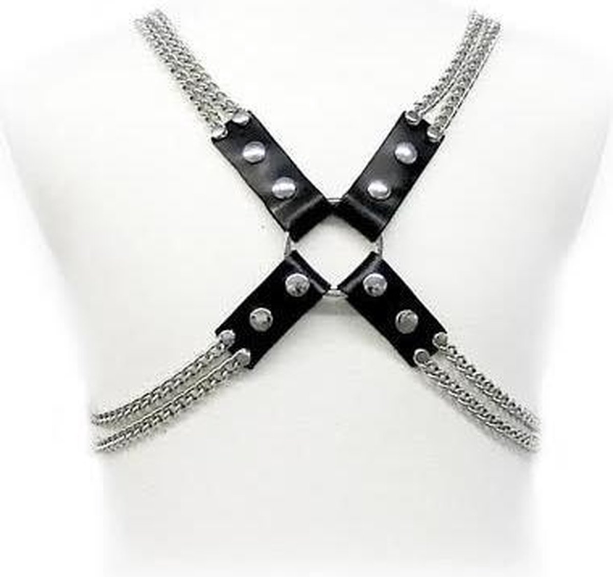 Leather Body - Chain Harnas