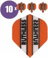 Afbeelding van het spelletje ABC Darts Flights - Ruthless Classic Oranje - 10 sets (30 st.) Dart Flights
