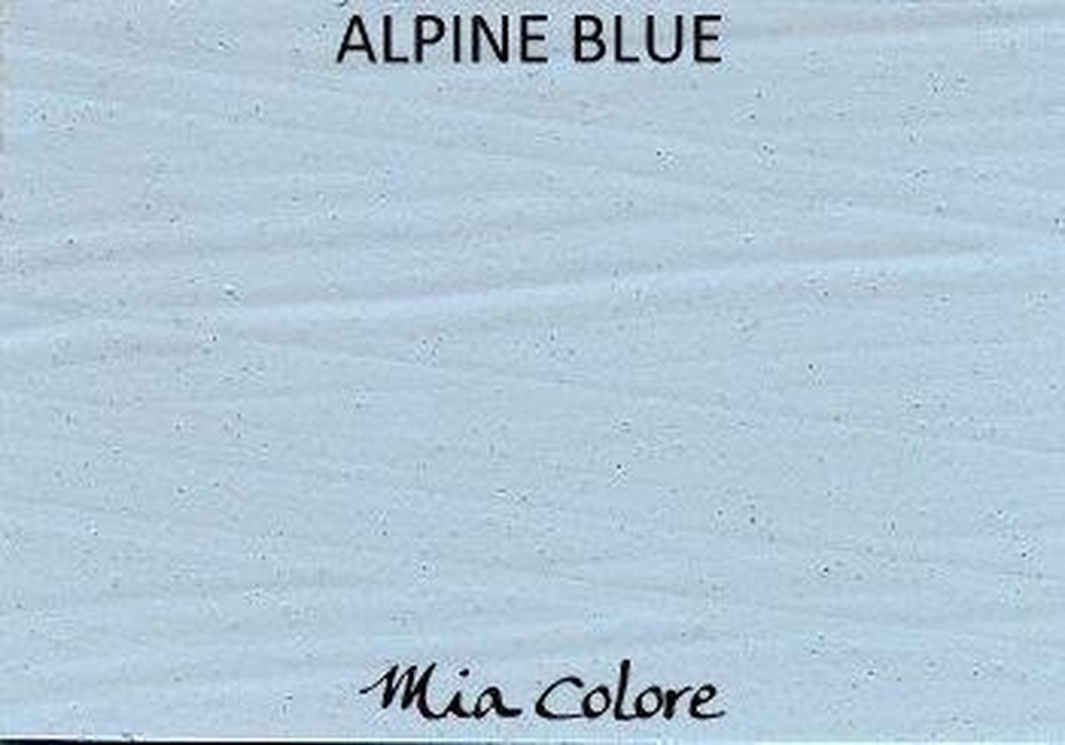 Alpine blue kalkverf Mia colore 2,5 liter