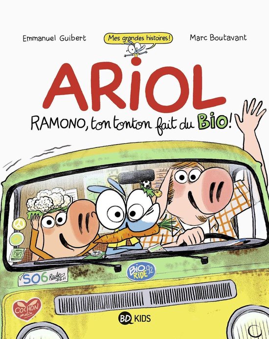 Ariol roman graphique - Ramono, ton tonton fait du bio (ebook), Emmanuel  Guibert |... | bol.com
