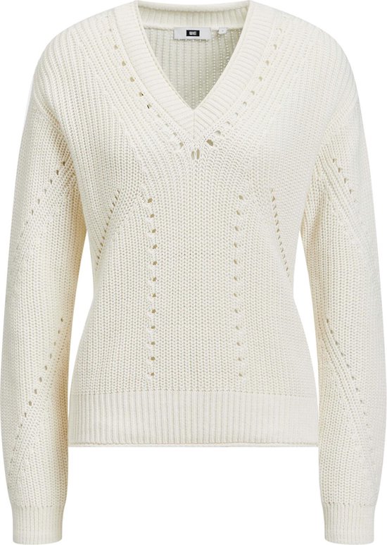 Afdeling zoete smaak Krachtcel WE Fashion Dames trui met opengewerkt patroon - Maat XL | bol.com