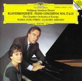 Mozart: Piano Concertos no 17 & 21 / Pires, Abbado