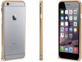 Avanca Bescherm bumper iPhone 6 van aluminium Goud - Bescherming - Verstevigde randen