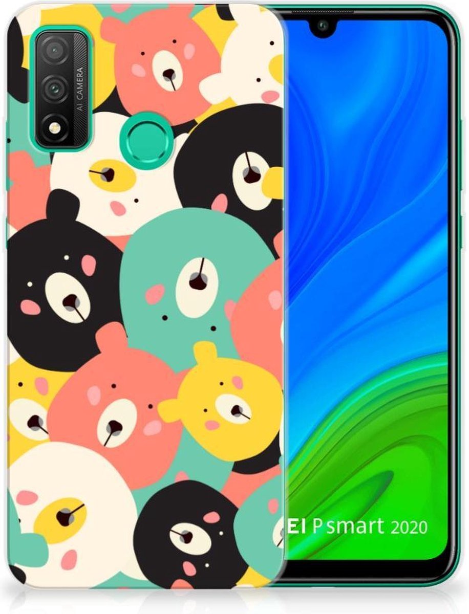 Huawei P Smart 2020 Telefoonhoesje met Naam Bears