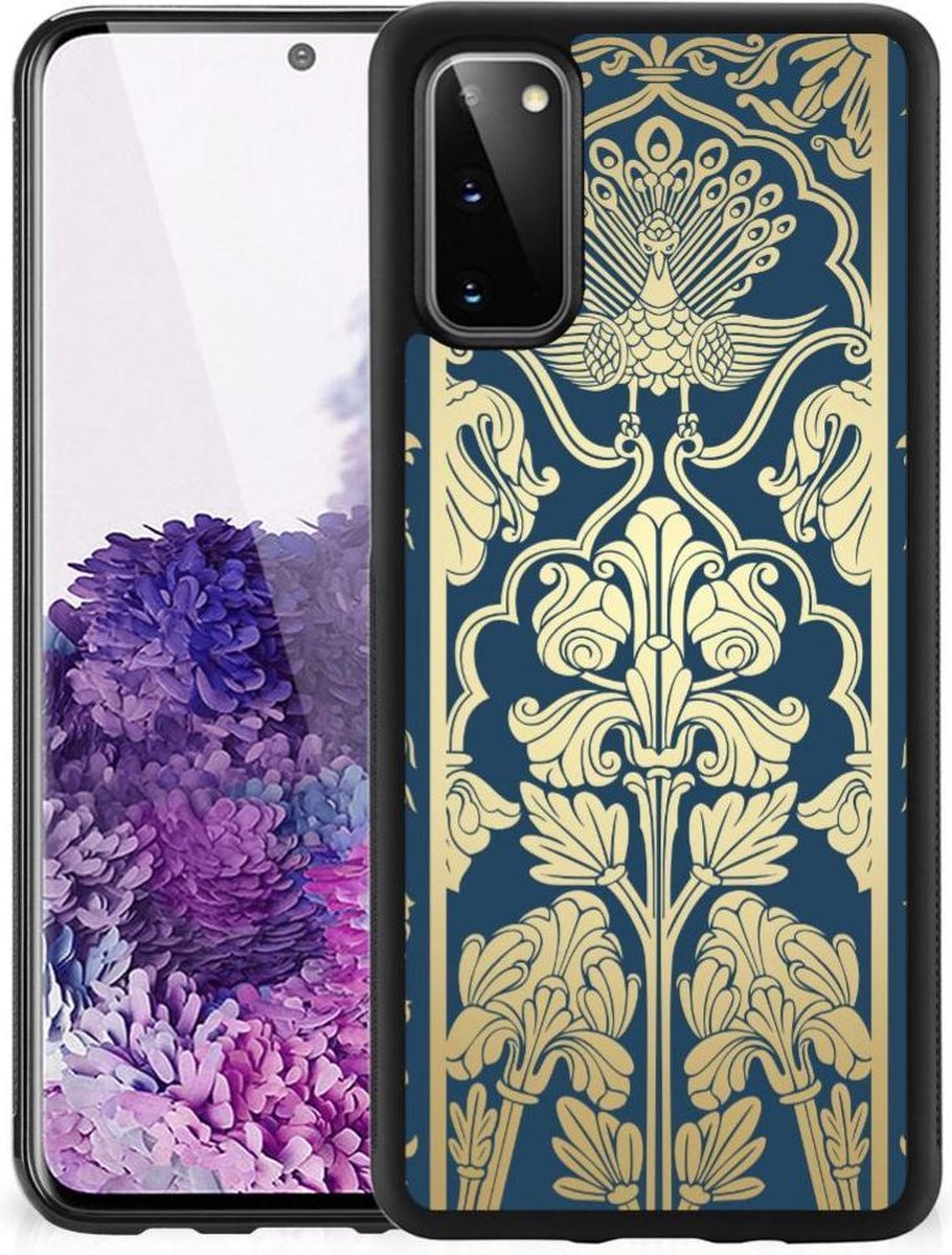 Samsung Galaxy S20 Skin Case Beige Flowers