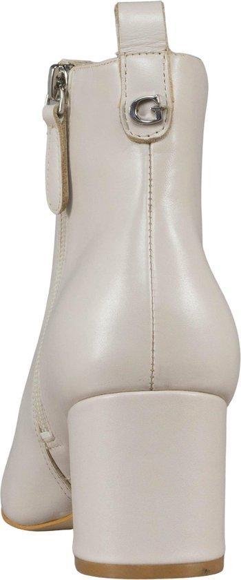 GUESS Jelly Stivaletto Leat Dames Laarzen - Ivory - Maat 41 | Bestel nu!