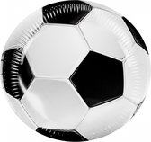 Boland - Tafeldecoratie > Wegwerp Servies - Voetbal Borden 23cm 6 stuks Karton
