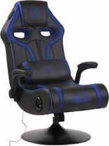 CLP Sonoma Gamingstoel - Kunstleer zwart/blauw