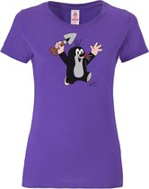 Logoshirt Print T-Shirt Der kleine Maulwurf