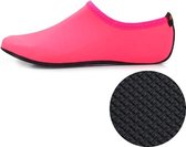 3mm anti-slip rubber reliëf textuur zool effen kleur duiken schoenen en sokken  één paar  grootte: XXXL (roze)