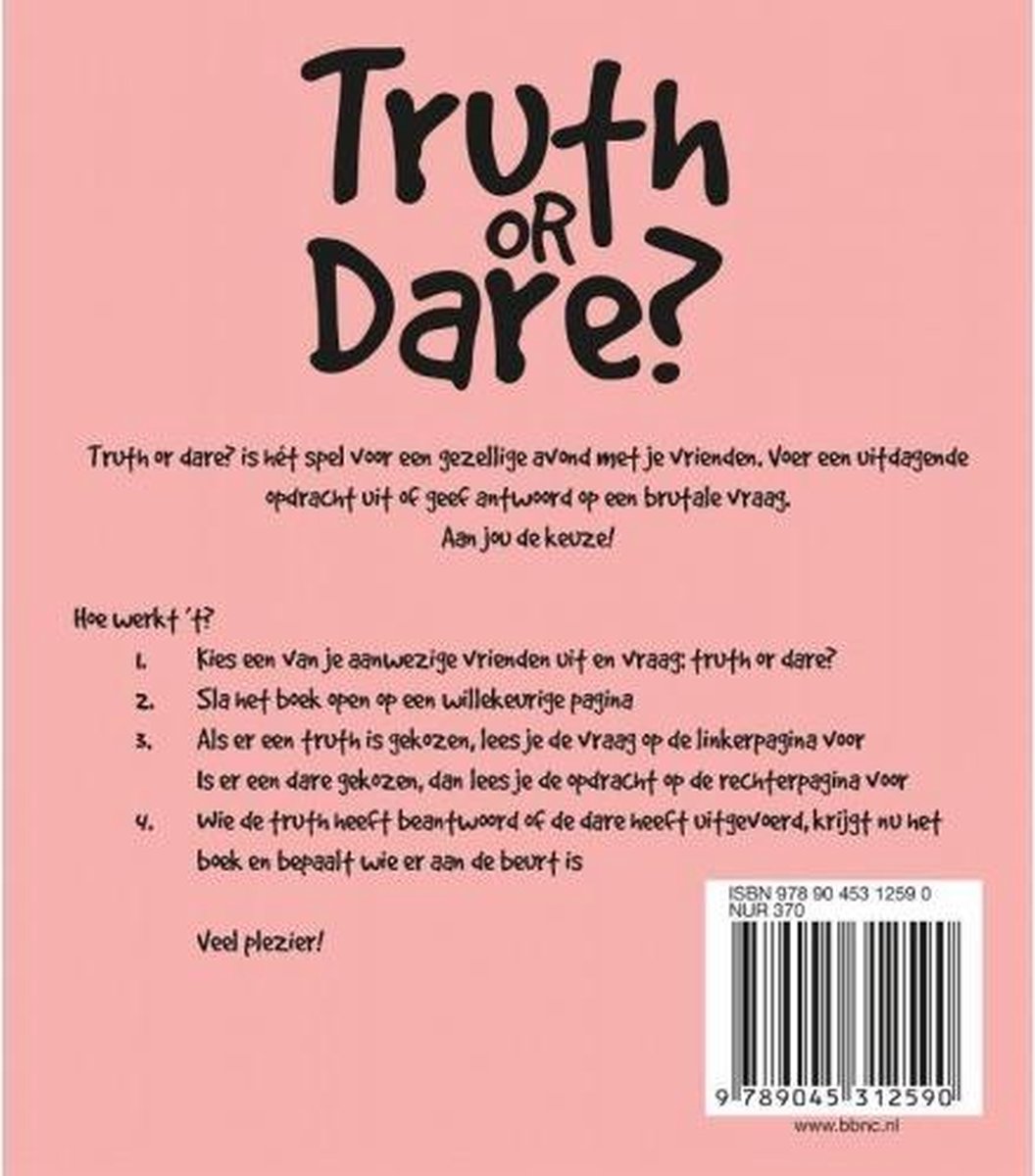 Truth or dare?, Kim Vermeulen  9789045312590  Boeken  bol.com