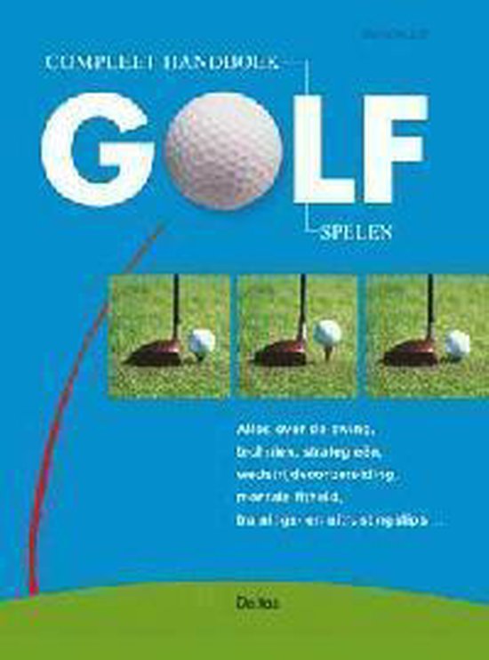 Cover van het boek 'Compleet handboek golf spelen'