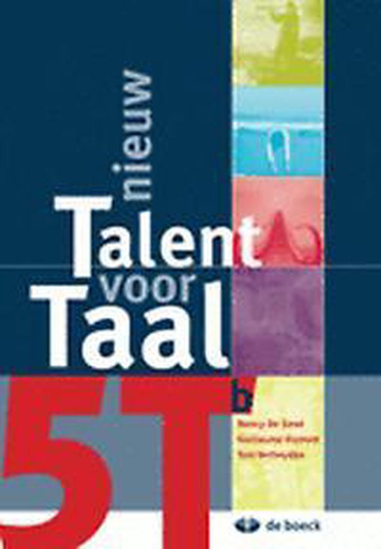 Cover van het boek 'Nieuw talent voor taal tso 5 - leerboek (b-richtingen)'