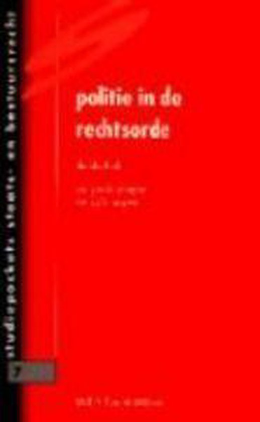 Politie in de rechtsorde - cover