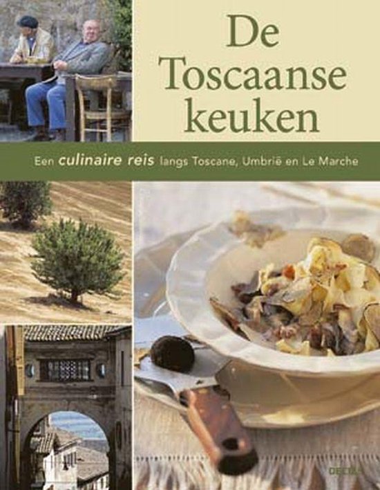 Cover van het boek 'De Toscaanse keuken'
