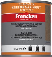 Frencken Kneedbaar hout - Teak - 250ml