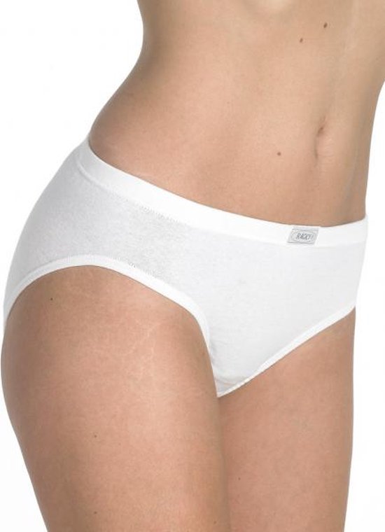 Sous-vêtements Racky - Slip taille haute pour femme - Blanc - 6 pcs