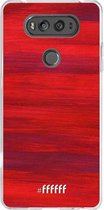 LG V20 Hoesje Transparant TPU Case - Scarlet Canvas #ffffff