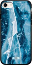 iPhone 7 Hoesje TPU Case - Cracked Ice #ffffff