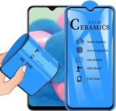 Let op type!! Voor Samsung Galaxy A31 2.5D Full Glue Full Cover Ceramics Film