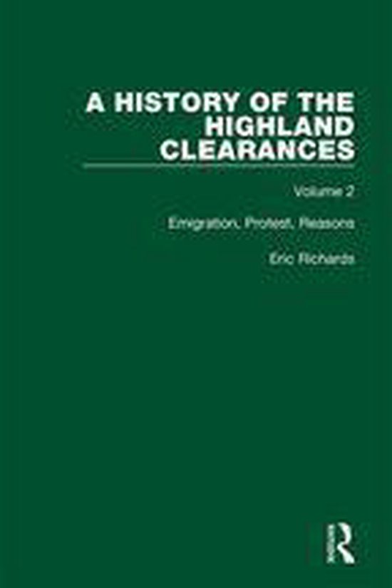 A History of the Highland Clearances - A History of the High ... - cover