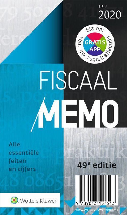 Fiscaal Memo juli 2020 - cover