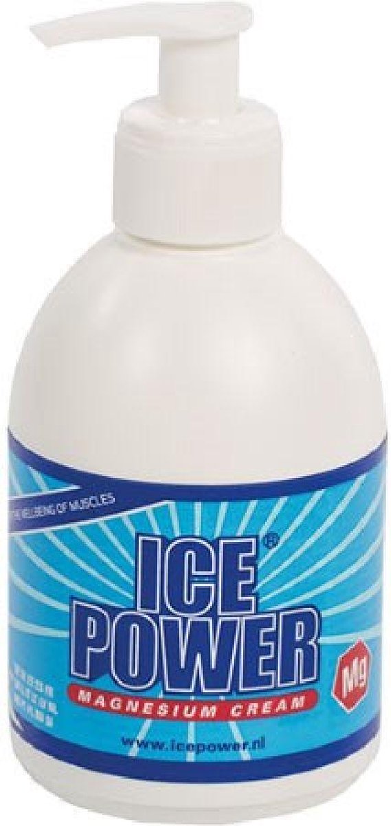 Goedkoopste Ice Power Magnesium Crème Pomp 300 ml