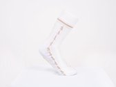 Beau Gossa transparante witte sokken met Arabische tekst - onesize-