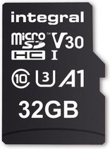 Intégrale INMSDH32G-100V30 CARTE MICRO SD 32 Go MICROSDHC UHS-1 U3 CL10 V30 A1 JUSQU'À 100MBS LIRE 30MBS ÉCRIRE Mémoire flash MicroSD UHS-I