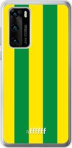 Huawei P40 Hoesje Transparant TPU Case - ADO Den Haag #ffffff