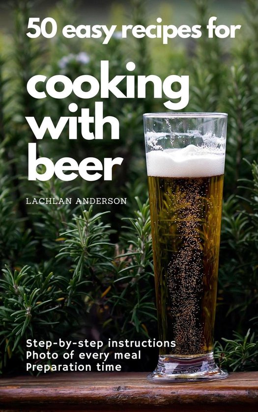 50 easy recipes for cooking with beer - cover