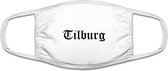 Tilburg mondkapje | gezichtsmasker | bescherming | bedrukt | logo | Wit mondmasker van katoen, uitwasbaar & herbruikbaar. Geschikt voor OV