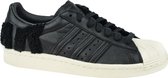 adidas Superstar 80S AQ0883, Vrouwen, Zwart, Sneakers maat: 42 2/3 EU