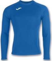 Joma Brama Fleece Shirt Lange Mouw - Royal | Maat: XL