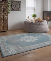 Vintage Vloerkleed Numisma - Joy de Vivre - lichtblauw 160x230 cm