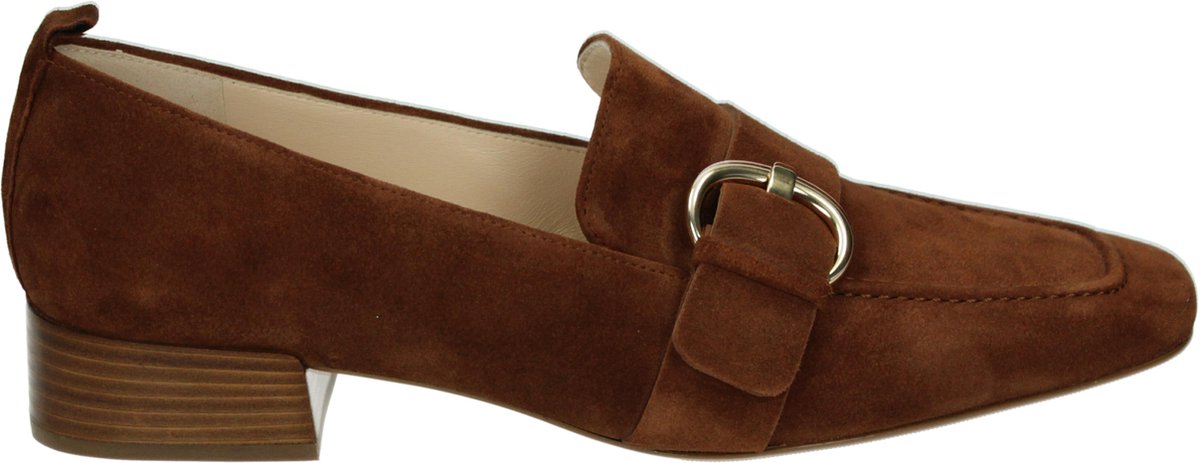Högl Hogl 102502 Dames InstappersPopulaire damesschoenen Kleur: Cognac  Maat: 40.5 - Schoenen.nl
