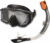 Intex Snorkelset Explorer Pro Swim Set 2-delig Junior Zwart