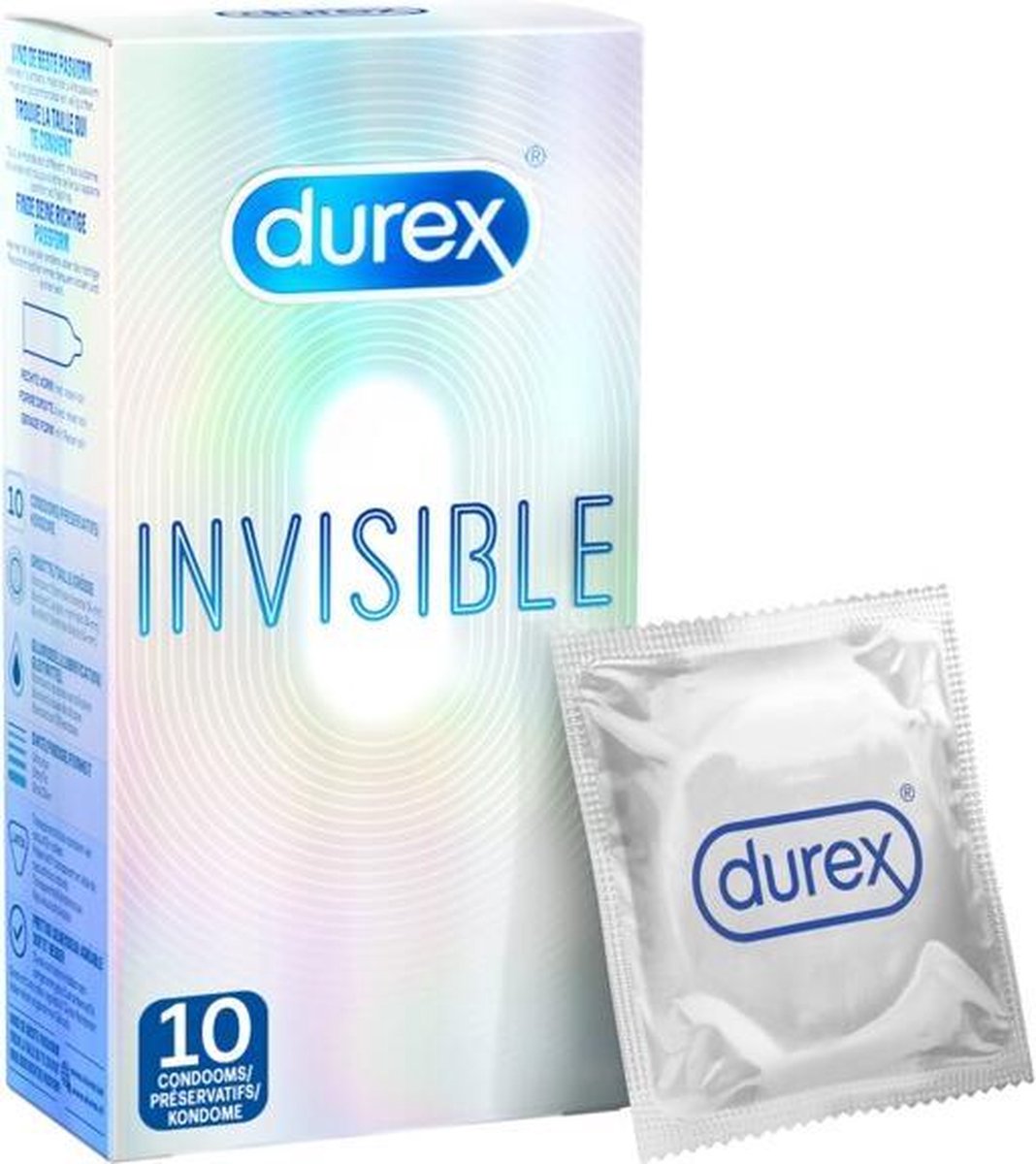 Durex Condooms Invisible - 10 stuks - Durex