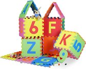 Vertrek premier Vermoorden Relaxdays speelmat puzzel - 36 foam tegels - puzzelmat kinderen -  speelkleed baby - peuter | bol.com
