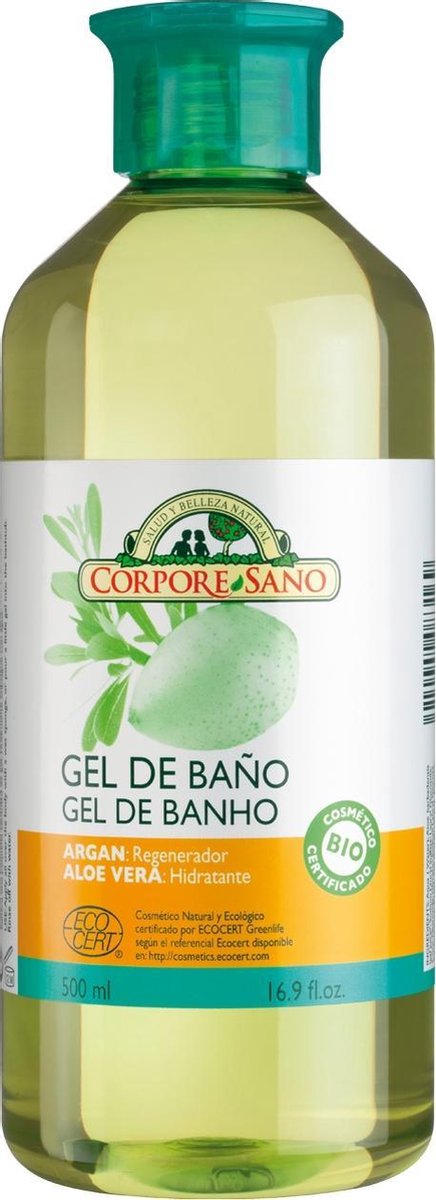 Corpore Gel Baño Hidratante Argan y Aloe Vera 500ml Eco