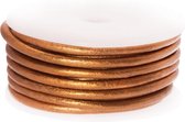 DQ Leer Metallic (3 mm) Copper (5 Meter)