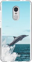 Xiaomi Redmi 5 Hoesje Transparant TPU Case - Dolphin #ffffff