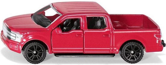 | Siku Ford F150 Pick up 8,9 X 3,2 Cm Staal Rood (1535) Speelgoed Ford F Pick up truck rood cm |