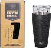Gentlemen's Hardware Cocktailshaker 400 Ml Rvs/glas Zwart