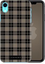 Lushery Hard Case voor iPhone Xr - Pretty in Plaid