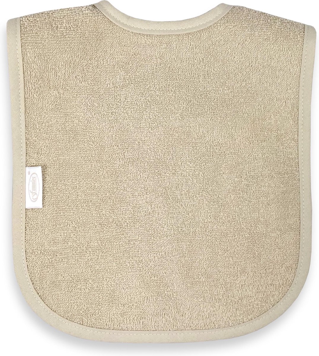 Funnies Slabber Junior 40 Cm Katoen Beige